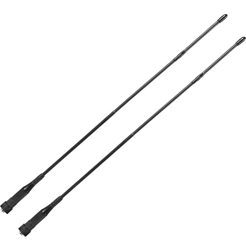 Generic �g�����V�[�o�[�A���e�i LL-771T �g���C�o���h�A���e�i VHF UHF �\�t�g SMA���X �K��Baofeng 21 17 5RH K5 �g�����V�[�o�[ �A�}�`���A�����p(2PCS)