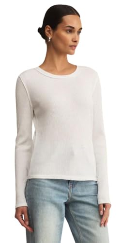 Z SUPPLY Women's Arlet Mini Thermal Top, White2