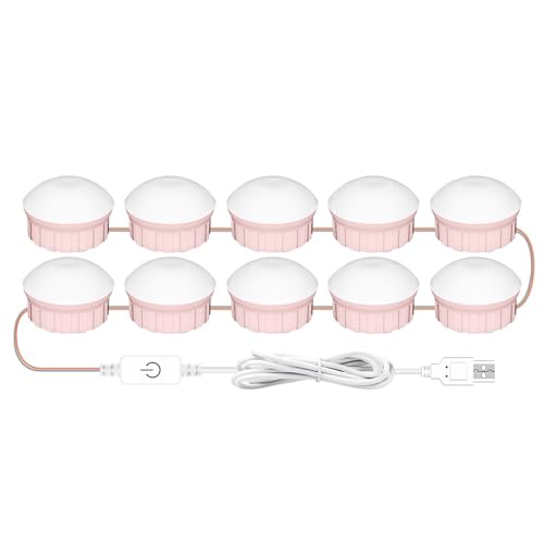Luces LED con brillo ajustable y control de intensidad para una iluminación de maquillaje profesional 4