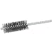 Weiler Power Tube Brush, Steel, Round Shank, Double Stem, Double Spiral, 1" Diameter, 0.0104" Wire Diameter, 1/4" Shank, 2000 rpm (Pack of 1)