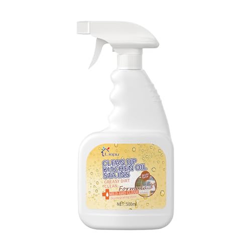 Liapu All Purpose Cleaner Remove Stains Cleaning Spray Kitchen Cleaner Spray Heavy Duty Multi Purpose Degreaser Cleaner Spray Removes Grease Grime And Stains On Microwave & Oven & Stove Top