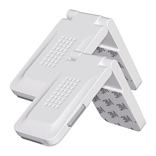 Mykahood Right Angle Child Safety Cabinet Locks, Set of 8 Child Proof Locks, Baby Proofing Cabinet Kitchen System with Strong Adhesive, Perfect for Drawers, Cupboard, Fridge