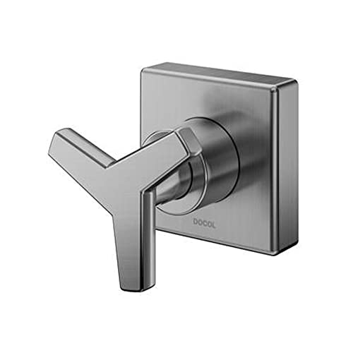 Acabamento para Registro City 1/2 a 1 Grafite Escovado - Docol