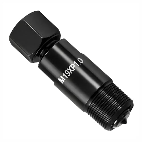 RowGlow Arrache Volant Magnetique Am6 Minarelli M19 X 1 Mm Pour Der-Bi Euro 2 3 4 Senda Smt Rs Mbk Xlimit Dt Xp6 Xps Beta Rieju Tzr Mbk 51 (M19 x 1) (M19 x 1)