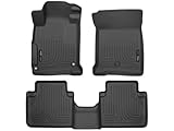 Husky Liners 98481 Black Weatherbeater Front & 2nd Seat Floor Liners Fits 2013-2017 Honda Accord Sedan