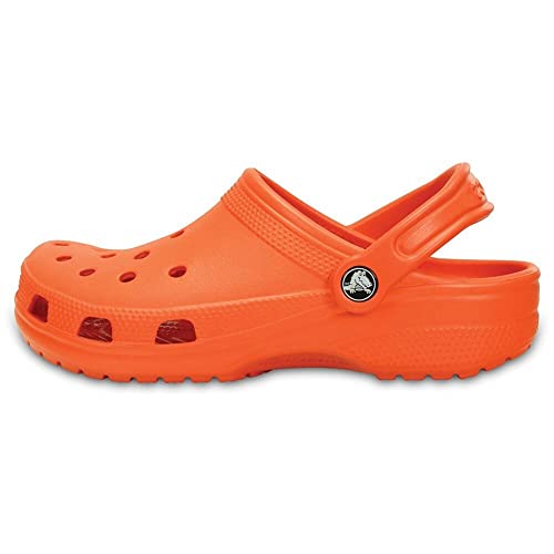 Image of Crocs Men's and Women's Classic Clog, Tangerine, 10 Women /8 Men