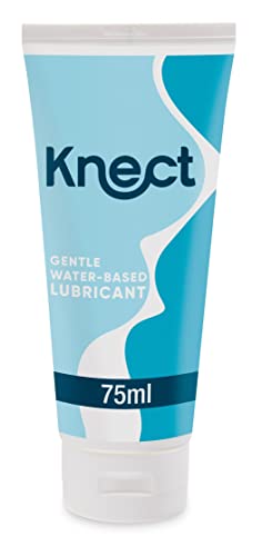 Knect Personal Water Based Lube 75ml Fragrance Free Safe for use with latex and polyisoprene Condoms Non Staining Personal Lubricant Easy to Rinse off