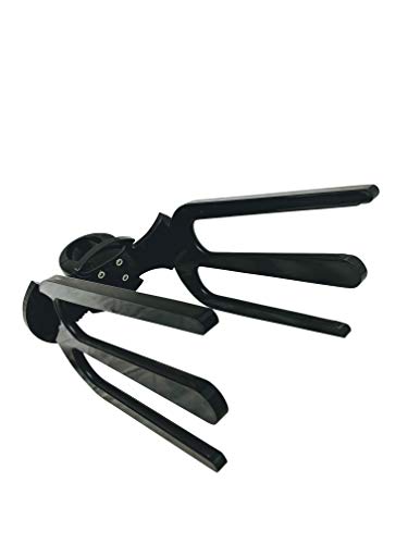Krypt Towers Wakesurf Rack For Tower, Surfboard Rack For Boat, Holds 2 X Wakesurf Boards, Black Aluminum Wakeboard Rack, Fits Clamp Tubing Sizes-1 3/4", 1 7/8", 2", 2 1/4", 2 3/8", 2 1/2" #TOP1
