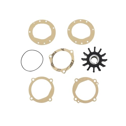 Turbine de pompe à eau 09-701B-1 en élastomère durable pour 18838-0001