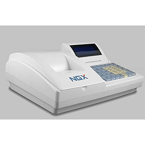 Ngx Nbp 300 Nbp33Tb 3 Inch Monochrome Printer Electronic Cash Register With Long Battery Backup 10,000 Plu Storage + 30 Types Of Reports + Gst Ready + Logo + Usb + Barcode Scanner Option,White 2