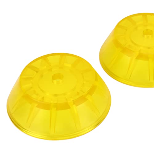 Redução de Fricção de Rolos de de Reboque Lançamento Suave para Barcos RV PVC Amarelo 3 Partes