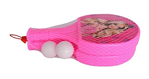 Toyvilla™ Table Tennis Games Plastics Racket Set for Kids (Random Pattern,Colour)- Multi Color 4