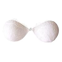 Générique Nipple Cover Soutien Gorge sans Bretelles Push Up Femme Nue Tetons Silicone Dos-Nu Dos Nu Invisible Body Tape pour Robe De Mariée Cache Decollete Bretelle Protege Teton Allaitement,a-Blanc