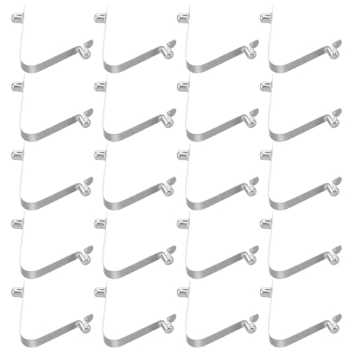 Clips de resorte para postes de navegación con pasador de 7 mm y doble botón en forma de V 1