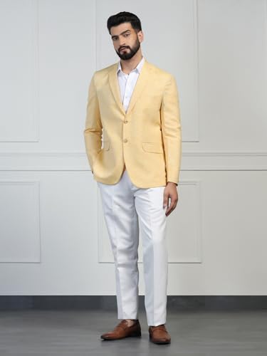 Image of TAHVO Men Linen Blazer