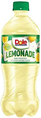 Dole Lemonade 20 oz Soda Bottles (Pack of 16, Total of 320 FL OZ)