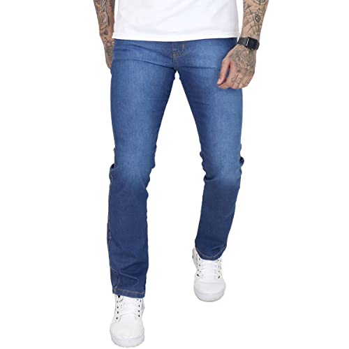CALÇA SKINNY JEANS, SARJA (AZUL ESCURO, 40)