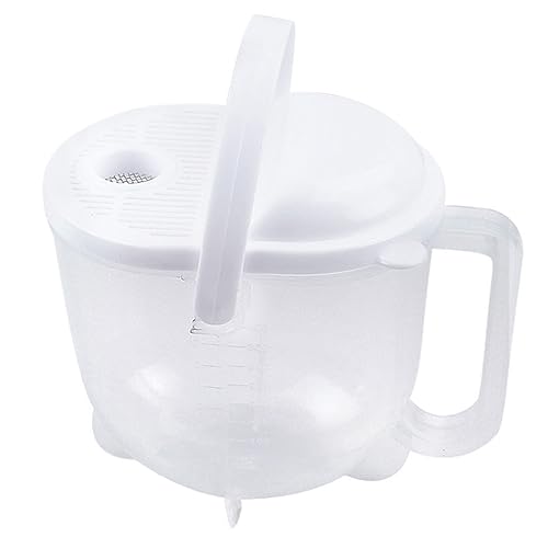 SimpleLif Quick Rice Washer-Food Cleaning Machine - Washes Rice, Grains, Beans, Fruit Vegetables,17.50 x 12.19 x 15.20cm