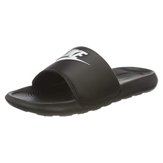 Nike Victori One, Scarpe da spiaggia e piscina Donna, Nero Black White Black, 39 EU