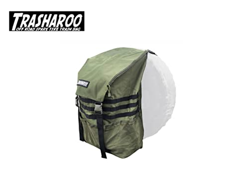 Trasharoo Spare Tire Trash Bag Green