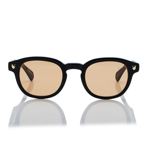 Image of Shisen Fox KITSUNE 2.0 Unisex Sunglasses with Oval Design | Non-Polarized Lenses | Trendy Sun Glasses for Men & Women | Fashion Sunglasses | Acetate Material