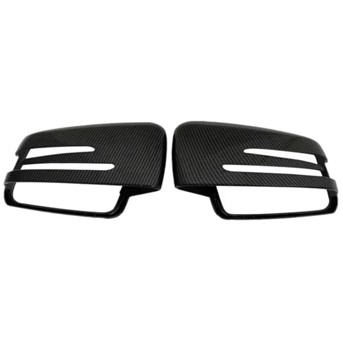 �ɓK������ W204 E W212 W176 W246 CLS C218 GLA X156 ABS �J�[�{���t�@�C�o�[ �O���X�u���b�N ���A�r���[�~���[�J�o�[ �ԊO���o�b�N�~���[�n�E�W���O�J�o�[(Carbon fiber pattern)