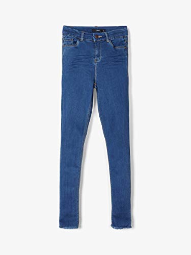 Pantalón NAME IT NLFPIL DNMTORA 2277 HW vaquero elástico de talle alto para niñas 3