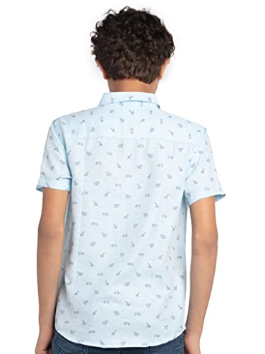 Image of Under Fourteen Only Solid Regular Fit Shirts for Boys