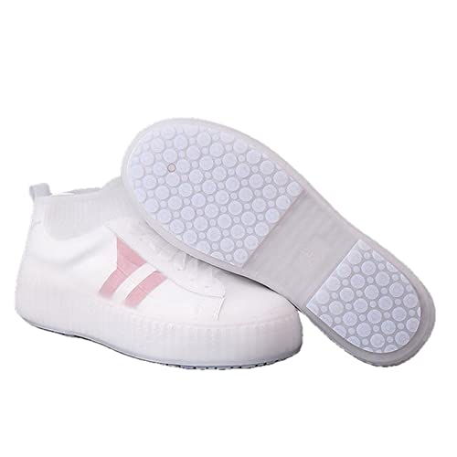 Couvre-chaussure de pluie antidérapant en polyester élastique
