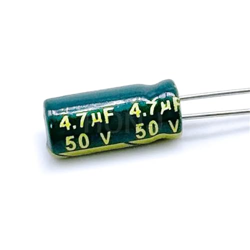 Condensateur 50V 4.7uF résout les problèmes de clignotement et baisse de tension lot 20pcs