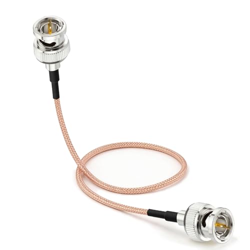 BINGFU SDI-Kabel 3G HD SDI Vedio BNC zu BNC Kabel RG179 75 Ohm KoaxialKabel 30cm für 4K 1080P 3G HD SDI Kamera Monitor Vedio Recorder SDI-Konverter Splitter Hub Überwachungskamera