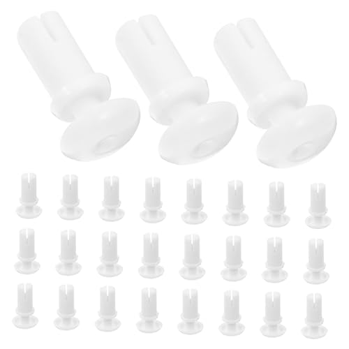 SOLUSTRE Fastener 100pcs Plastic Rivets Auto Replacement Expansion Drywall Repair Kit Insulation