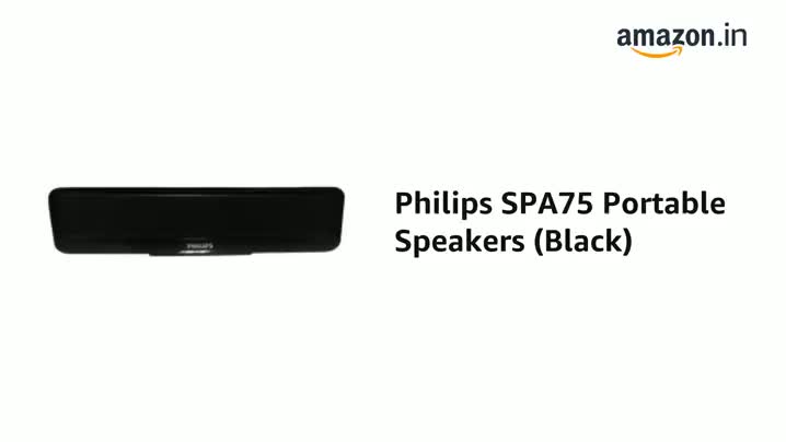 philips spa75 portable speakers