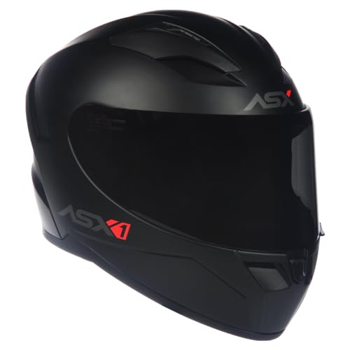 Capacete Moto ASX City Solid Preto Fosco (54)