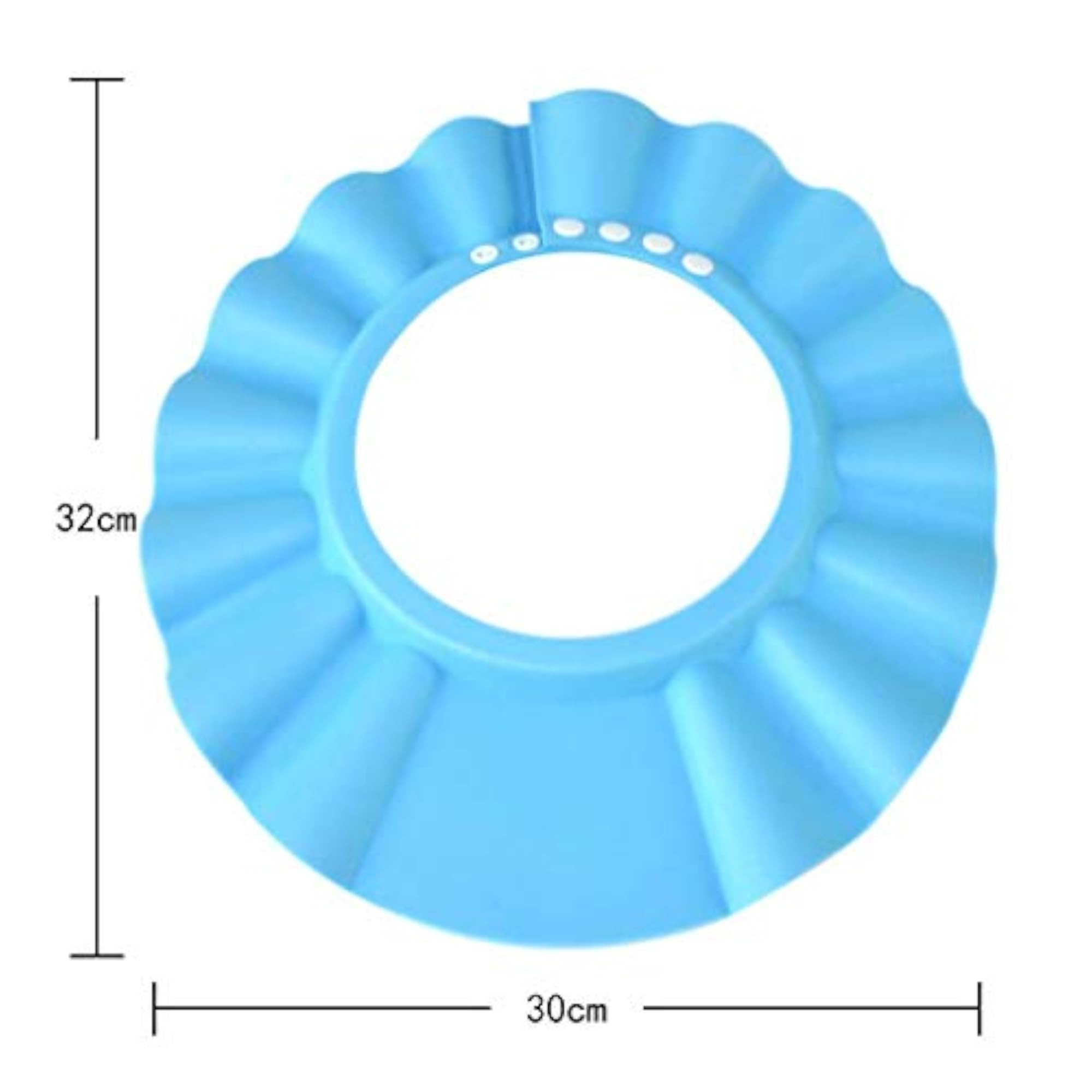 Toddler Adjustable Soft Bath Cap for Shampoo Protection