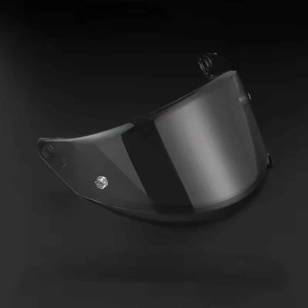 ZJHFDC Motorcycle Helmet Visor for KYT NFR NX NZ, Windproof Anti Scratch Helmet Visor Replacement Motorcycle Accessories,normal-Fblack