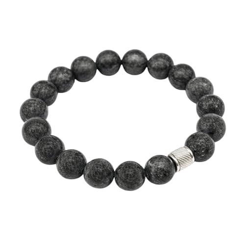 Image of THE MEN THING Natural Stone Bracelets - Adjustable Beaded Wristwear for Men & Boys (Multi-Design Collection)