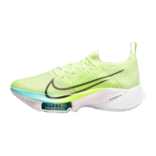 Nike Air Zoom Tempo Next% FK, Zapatillas para Correr Mujer, Barely Volt/Black-Volt-Aurora, 36 EU