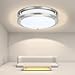 36W Dimmable LED Ceiling Light Fixture, 12 inch Flush Mount Light Fixture, Ceiling Lights for Bedroom, Kitchen, Bathroom, Super Bright 4000 Lumens, 400W Equivalent, 5000K Daylight White
