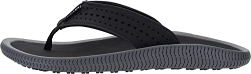 Whitin Men's Wide Toe Flip Flops Width Thong Sandals With Arch Support Size 14 Slip Resistant Lightweight Sandles For Male Indoor Outdoor Beach Slides Summer Walking Hiking Sport Sandalias Black 47 #TOP2