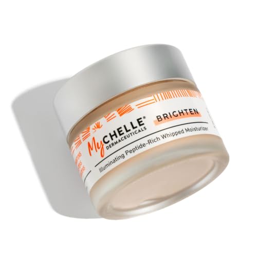 MYCHELLE Illuminating Peptide-Rich ​Whipped Moisturizer​, 1.2 OZ