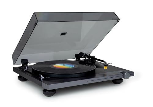 Tourne Disque – Pré-amplifié – Sortie RCA – 2 Vitesses (33/45 Tours) – Finition Aluminium – Tête de Lecture Universelle Audio-Technica AT91 - Les Beatles, Paul McCartney, John Lennon, RIngo Starr, George Harrison Tourne Disque - Pré-amplifié - Sortie RCA - 2 Vitesses (33/45 Tours) - Finition Aluminium - Tête de Lecture Universelle Audio-Technica AT91