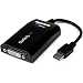 StarTech.com USB 3.0 to DVI / VGA External Video Card Multi Monitor Adapter - 2048x1152 - USB 3.0 Graphics Adapter M/F