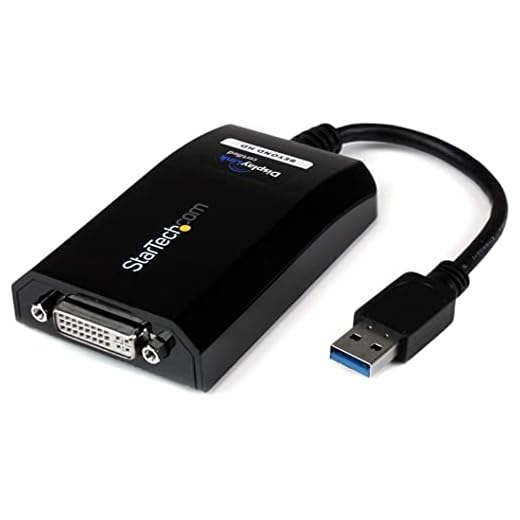 USB 3.0 to DVI/VGA External Adapter