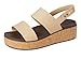 Crocs Women's Brooklyn Cork Low Wedge Chai 8 Medium