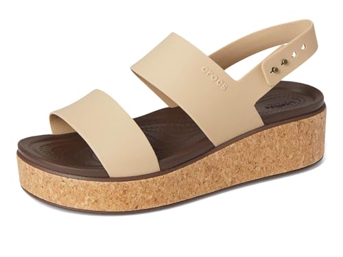 Image of Crocs Women's Brooklyn Cork Low Wedge