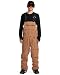 Volcom Men's Roan Bib Snowboard Pants, Terra Brown, X-Large