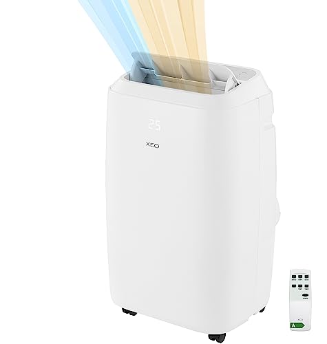 Fácula Aire acondicionado portátil XEO 4 en 1 Frío + Calor |12000BTU |3000 frigorías...