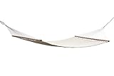 [page_title]-GRASEKAMP Qualität seit 1972 Stabhängematte 200 x 140 cm gepolstert Beige Hängematte Hammock Mehrpersonen 160 Kg