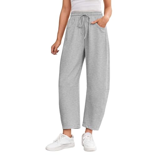 Pantalon sport femme grande taille coupe baggy élastique et confortable